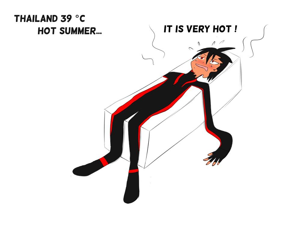 it is very hot by phubethearth db5xctc - SINH TỒN NGÀY NẮNG